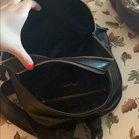 Marc Jacobs Leather Backpack with Tri-Zip main image 8